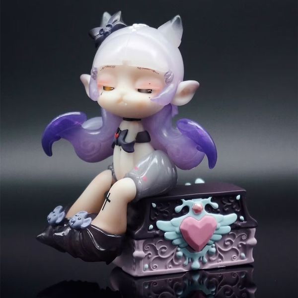 Caja ciega Aroma Princess Magic Town Series Box Toys Lindo Acción Anime Figura Kawaii Model Model Designer Doll Gift 230816