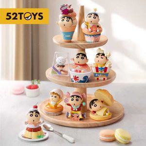 Boîte aveugle box aveugle crayon shin-chan dessert time Action figure populaire collectionnet art jouet hot toys mignon figure Creative cadeau T240506