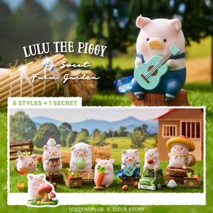 Blind Box Box Box Toys Original Lulu The Piggy My Sweet Farm Garden Series Migne Anime Figure Ornements Modèle surprise Box Girl Gird Y240422