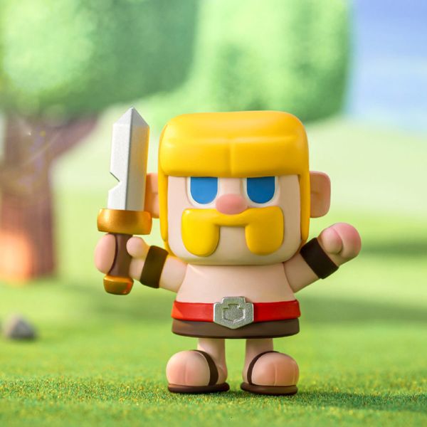 Blind Box Coc 100% Collection supercell originale Clash of Clans Game Characle Figurines Blind Box Mini Figure Collection de modèles 230811