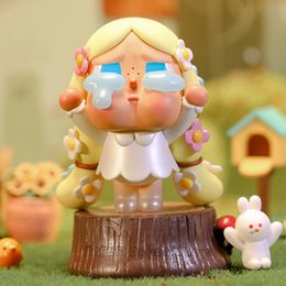 Boîte aveugle Crybaby Jungle Adventure Pleurer dans les bois Série Boîte aveugle Jouets Poupée Mignon Anime Figure Décorations de bureau Collection de cadeaux 230901