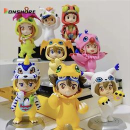 Caja ciega Digimon Adventure Q Versión Muñeca Caja ciega Misterio Caja de la suerte Estatua de PVC Figura de anime Modelo Colección Decoración Muñeca Juguete Regalos 231207