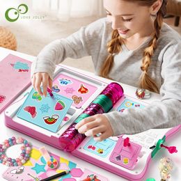 Boîte aveugle médaillons amusants journal secret faisant des jouets de jeu pour enfants déverrouillage et collecte boîte jouet cadeau garçons filles 230520