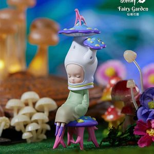 Boîte aveugle GUMON Fairy Garden Series Boîte aveugle Jouets Surprise Box Guess Bag Anime Figures Modèle de maison mignon pour fille Cadeau d'anniversaire Ornements 230724