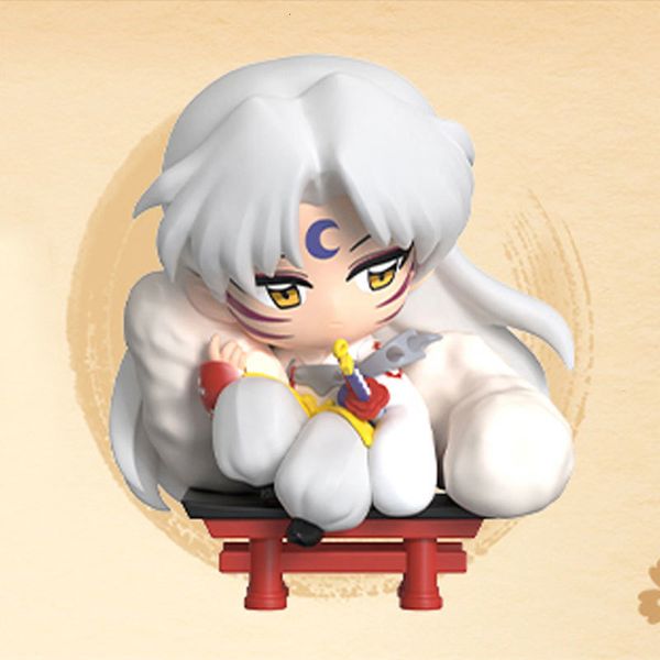 Boîte aveugle Inuyasha Row and Seat Series Boîte aveugle Ornement Caja Ciega Surprise Guess Bag Fille Cadeau Kawaii Action Anime Figure Mystery Box 230418