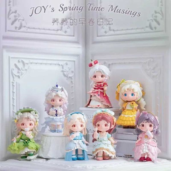 Bound Box Joy Spring Time Musings Série Blind Box Toys Cute Action Figure Figure de bureau Box surprise Kawaii Mistery Birthday Gift Y240422