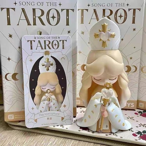 Caja ciego Laplly Canción de Tarot Box Cuento de hadas Mito Angle Goddess Figura Zodiac Decoración niña Sorpresa Decoración 230816
