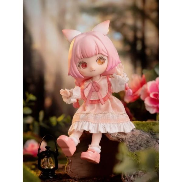 Boîte aveugle Liroro Summer Island Série Ob11 112 Bjd Poupées Boîte Jouets Mignon Action Anime Figure Kawaii Mystère Modèle Designer Poupée 230919