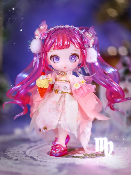 Boîte à aveugles Maytree Collection Series Box Mystery Constellations OB11 112BJD Dolls Toys Action Figure Kawaii Designer Doll Gift 230923