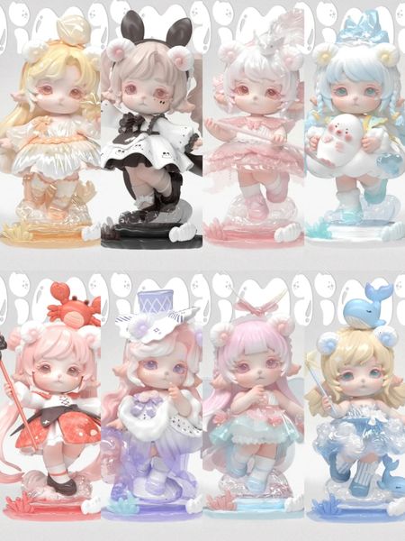 Boîte aveugle Mimia The Secret of Water Series 2 Box Toys Cute Anime Figure Dolls Surprise Bag Original Mystery Girls Birthday Gift 230724