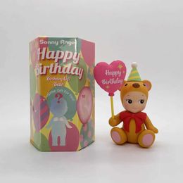 Blind Box Mini Figure régulière Birtaday Gift Bear Series Blind Box Box Toy for Girl Mystery Box T240506