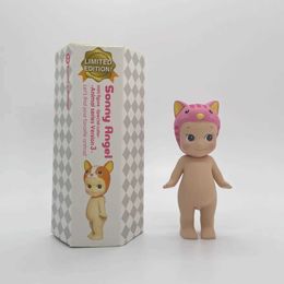 Blind Box Mini Figuur Special Color Animal Series Versie 3 Blind Box Toy For Girl Owl Duckbill Lop Ear Rabbit Chameleon T240506