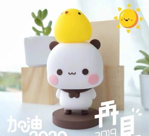 Blind Box Mitao Panda opwindende gelukzaging Blind Box Collectible Cute Action Kawaii Toy Figures Mystery Box Surprise 230309