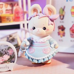 Blind box Mokiya Cute Rabbit Garden Series Box Toys Mystery Original Action Figure Mystere Doll Kawaii Model Gift 230816