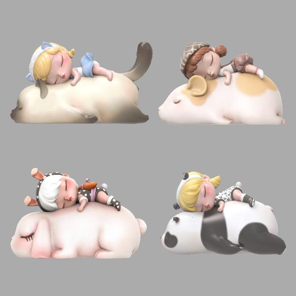 Caja ciega Caja misteriosa Kemelift Noche blanca Cuentos de hadas Serie Poppy Pig Juguetes lindos Figura de anime hecha a mano Decoración para el hogar 230818