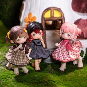 Blind Box Box OBTI11 Doll Dream Tea Party Gum enduit Bjd Blind Box 1 / 12BJD Dolls Blind Box Toys Action Action Action Figure d'anime Modèle 230316