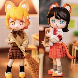 Blind box Penny Box Obtisu11 Girl Doll College Strange Talk Series Blind Box Surprise Toy 1/12Bjd Dolls Action Figures Mystery Box Model 230726