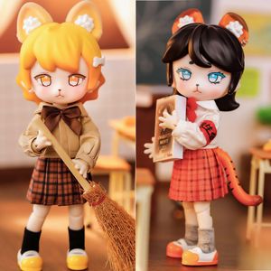 Blind box Penny Box Obtisu11 Girl Doll College Strange Talk Series Blind Box Surprise Toy 112Bjd Dolls Action Figures Mystery Box Model 230625