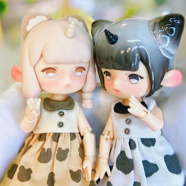 Boîte aveugle Penny's Box Obtisu11 Poupée Boîte aveugle jouets Elfe Licorne OB11 1 / 12Bjd Poupées Figurines Mystery Box Modèle Anime Cadeau Surprise 230731