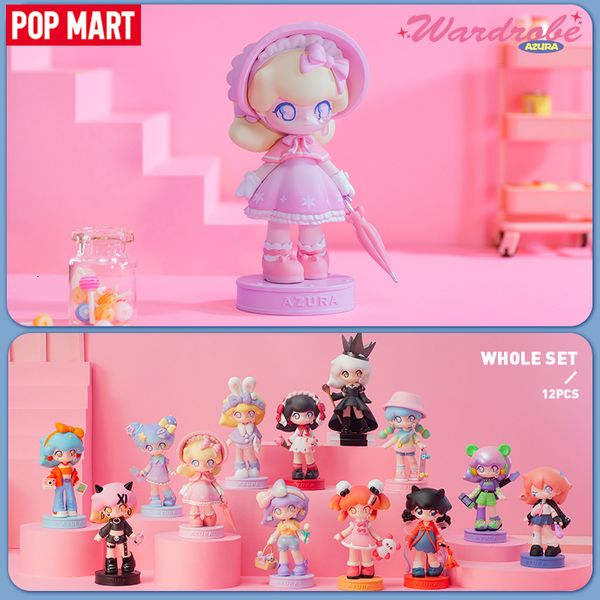 Boîte aveugle POP MART AZURA armoire série boîte mystère 1 PC/12 pièces arrivée boîte aveugle mignon Action Figurine jouet enfants 230915