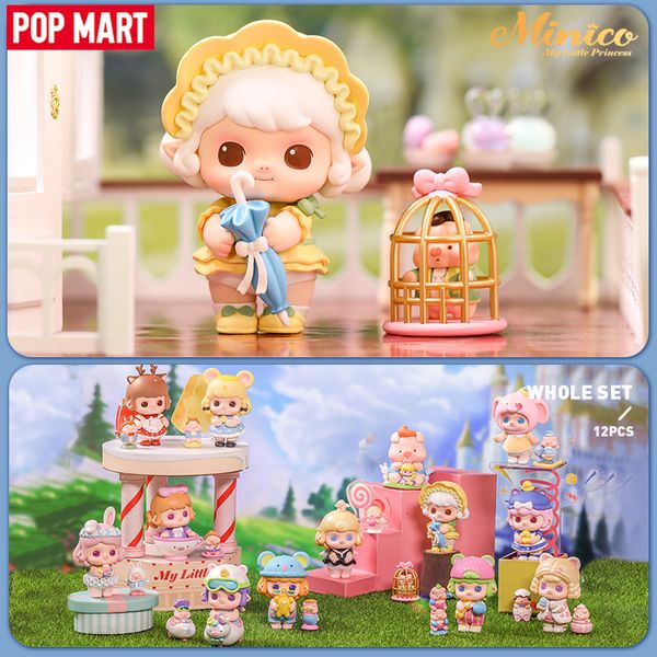 Boîte aveugle POP MART MINICO Ma Petite Princesse Série Mystery Box Figure Cadeau Enfant Jouet 230605