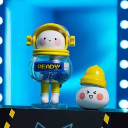 Blind Box Pop Mart Pac-Man x Bobo Coco Space Série Blind Box Action Animation Caixas Supersas Modèles Toys and Hobbies Cadeaux d'anniversaire WX WX