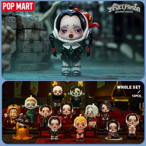Boîte aveugle POP MART Skullpanda x The Addams Family Series Mystery Box 1PC 12PC Arrivée le 28 avril 12PCS Toy 230713