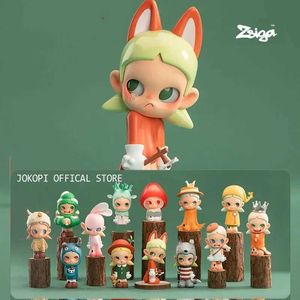 Blind Box Pop Mart Zsiga Forest Walk Series Blind Box Box Touet Kawaii Action Action Picture Caixa Caja Surprise Mysterous Box Doll Girl Gift WX WX