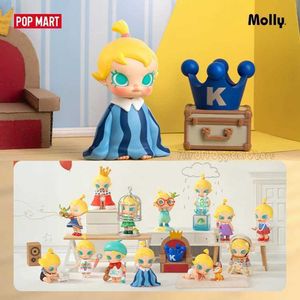Blind Box Popmart Baby Molly Quand j'avais trois séries Blind Box Mystery Box Toys Doll Cut Anime Figure Noms Desktop Noms Gift Collection WX WX