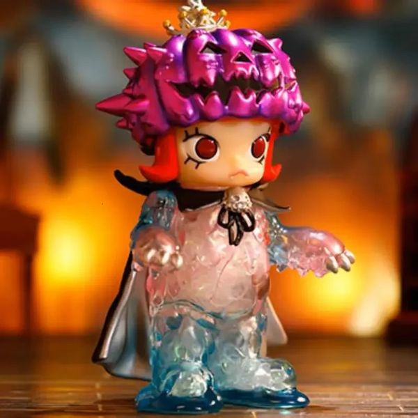 Boîte aveugle Popmart érosion Molly Costume Instinctoy sac aveugle Kawaii Action Anime figurines mystère enfants cadeaux jouets et loisirs boîte Surprise 231207
