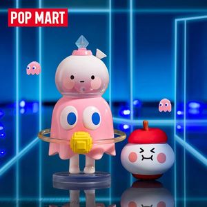 Boîte aveugle POPMART PAC MAN BOBO COCO boîte spatiale jouets Kawaii Anime figurine Caixa Caja Surprise poupées mystère filles cadeau 231025