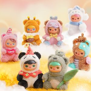 Blind Box Pucky Bear Planet Series en peluche Toys Popmart Guess Sac mignon Anime Figure Doll Ornaments Kid Gift Mystery 230812