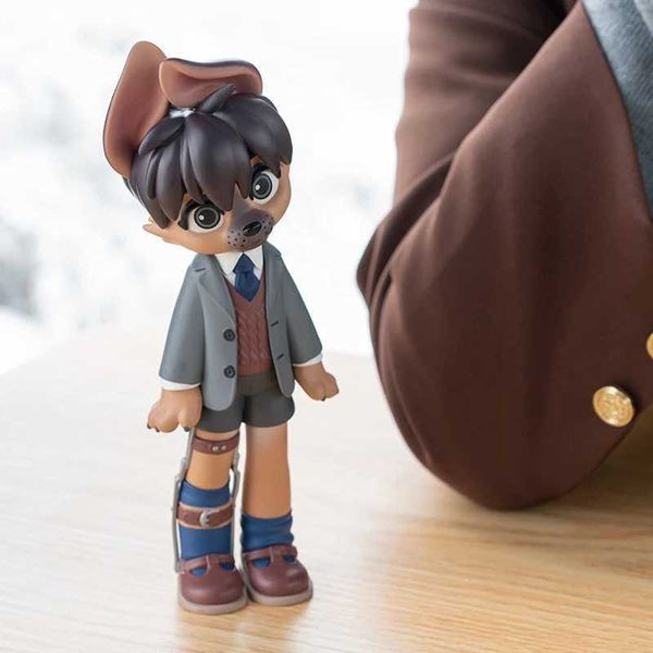 Blind Box Pure Natural Uniformed Puppy Series 2 Blind Box Toys Mignon de style occidental Puppy Anime Figurine Model Birthday Gifts Y240422