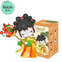 Blind Box Robotime Rolife Nancy Golden Hair Blind Box Action Caractère Doll Toy Box Box Womens Toys Childrens Friendsc24325