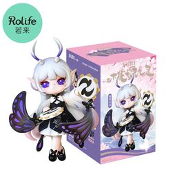 Blind box Rolife Suri Peach Blossom Nine Elves serie blind box pop actie karakter speelgoed Elfin kindercadeau Robotime 231102