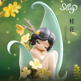 Box Box Sleep Flower Fairy Series Box Toy Caja Ciega Kawaii Figura de acción Figura de la figura de cumpleaños Regalo Kid Surprise Model Mystery 230816