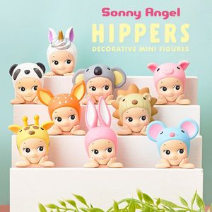 Boîte aveugle Sonny Angel Lying Down Angel Series Boîte aveugle Figurines Anime Jouets Cutie Hippers Cartoon Surprise Box Guess Bag Special Box Kids 230808