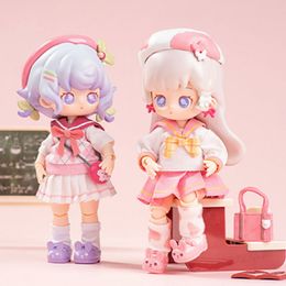 Boîte aveugle Teennar début été Sakura Jk série Obtisu11 poupées boîte aveugle jouets mignon elfe Bjd figurines articulées boîte mystère Anime modèle fille cadeau 230515