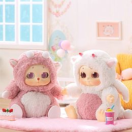Boîte aveugle Time Share Meets Cino Plush Series Box Toys Cute Action Figure Dolls Surprise Mystery Ornements Kawaii Girl Gifts 230605