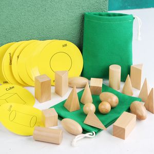 Alieuvre Grabbing Block Geométric Forme Cognition Pair Teaching Aids Children Thinking Training Training Game Toys Wooden Educational Toys