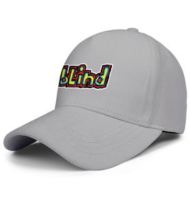 Blind Skateboards logo heren en dames verstelbare trucker cap op maat gemaakte gepersonaliseerde stijlvolle baseballhoeden Blinde schedel Death Scy6793682
