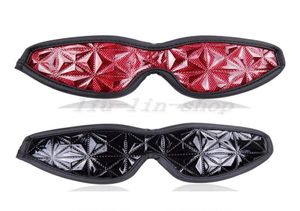 Blinder Pu Leather Bound Brold Eye Couvercle Masque Masque Sleep Mask Cosplay Toy AU0973107568