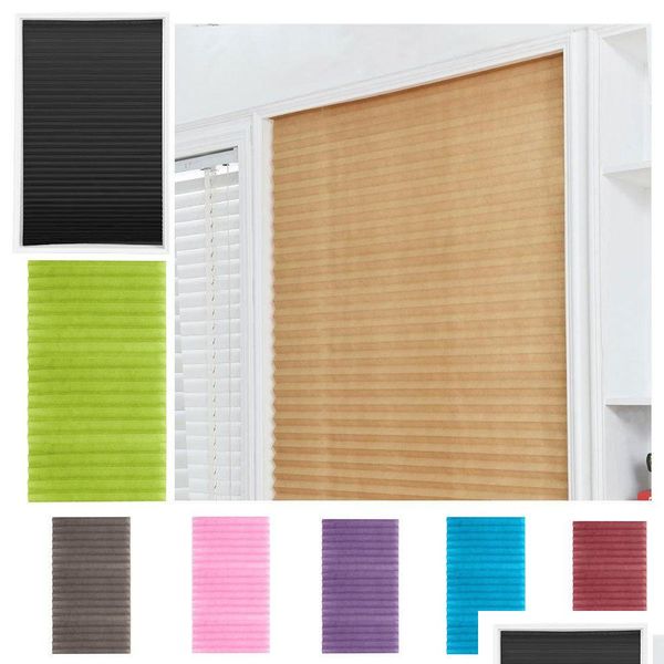 Stores Rouleau Stores Rideau Protégez La Fenêtre Du Soleil Zebra Demi Rideaux Occultants Pour Chambre Cuisine Balcon 230512 Livraison Directe Accueil Dhg8D