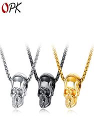 Bling Or Noir Pierre Yeux Fantôme Strass Pendentifs Colliers Hommes Femmes Hip Hop Cristal Tête De Crâne Bijoux Cadeaux Chains9555789