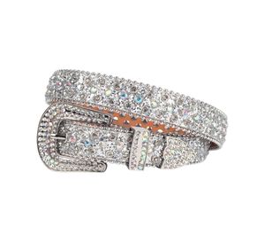 Bling Luxury Strap Rhinestones Kid Belts Diamond Studded Belt For Boys and Girls Cowboy Cowgirl8215091