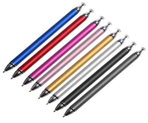 Bling Metal Stylus Pen Plumas de pantalla táctil capacitiva para teléfono móvil universal Tablet iPod 8 iPad 12 teléfono celular iPhone 13 XR Samsun5741994