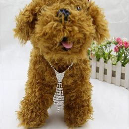 Bling Rhinestone Dog Collars Stropdas Volledige Diamanten Honden Accessoires Ketting Voor alle Honden Kraag Voor Honden Katten Huisdieren Producten Nieuw