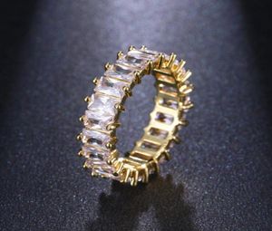 Bling Spinner Ringen voor Mannen Vrouwen Geschenken 2 Kleuren AAACubic Zirkoon Heren Iced Out Diamond Ring Mode Hip Hop Sieraden51141794211600