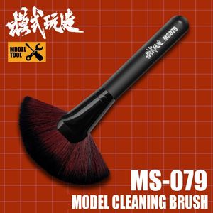 Bloc Accessoires MSWZ MS079 Brosse de dépoussiérage Modèle Outils de nettoyage Brosse douce en forme d'éventail pour l'assemblage Outils de construction de modèles Hobby DIY 230714