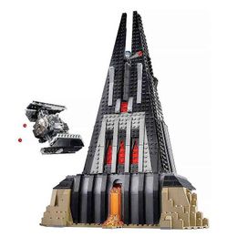 Blokken 05152 In Stock Planet -serie Darth Vaders Castle Building Blocks Toy 75251 Kerstcadeau Comptible 75251 T230103